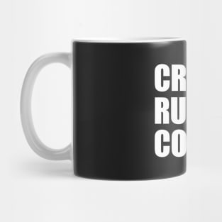 Crusty Rusty Cool - for patina paintwork fans or rusty old men Mug